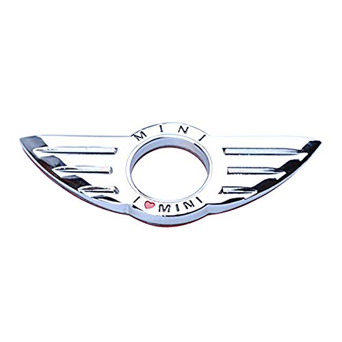 Dealglad - Cerradura de metal para puerta de coche con emblema para BMW Mini Cooper (1 unidad)