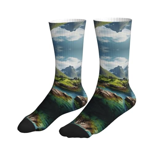 Norway Islands Fashion Leisure Sports Socks Are Unisex To Keep Feet Dry Suitable Various Outdoor Sports3