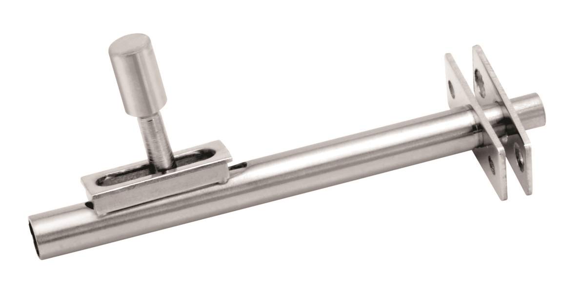Nixnine Heavy Duty Stainless Steel Conceal Stopper, Tower Bolt, for Home, Bathroom, Kitchen, Office, Pack of 3, (4 Inch) (B086TR6F76) Amazon Price History, Amazon Price Tracker