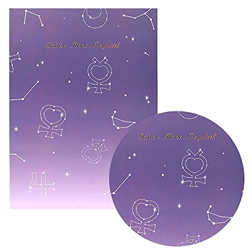 Carnet Sailor Moon Crystal or et holographique d'une qualité de papeterie premium
