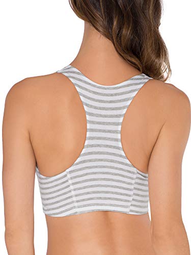 Image of Fruit of the Loom Women's Built-Up Sports Bra, (Pack of 3)