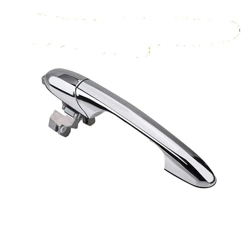 Reokip Rhd Passenger Side Left Right Hand Drive Exterior Door Handle Chrome 68069943Ac 68069942Ab For Fiat 500 500C 2007-2010 2011 2012 2013 2014 2015 2016 2017 2018(Rhd Passenger Side)