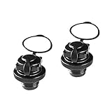 HEYTUR Inflatable Air Valve Replacement Screw Air Valve for Inflatable Rubber Dinghy Raft Pool Boat Fishing Boats 2 Pack