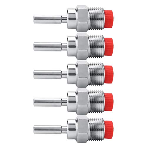 Bebedero de pezón para cerdos de acero inoxidable NPT 1/2" de alta resistencia 6