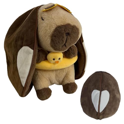 Peluche Capibara respirante avec musique réglable pour s'endormir apaisé
