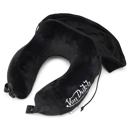 Almohada memory foam para viaje con capucha ergonómica miniatura 7