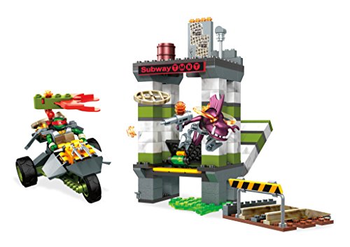 Mega Bloks Construx Teenage Mutant Ninja Turtles Sewer Battle Building Set Action Figure