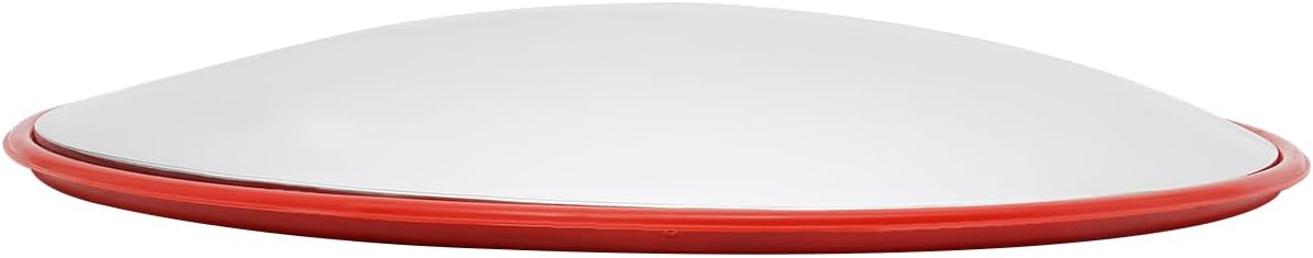 30" Convex Traffic Mirror - Wide Angle Curved Safety Mirror for Outdoor Indoor Driveway Road Shop Garage Parking Lot Blind Spot with Clear View