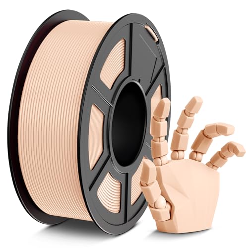 Image of PETG Filament 1.75mm 1KG, 3D Printer Filament PETG Beige, Strong Toughness, Dimensional Accuracy ±0.02mm, Beige