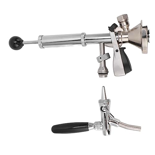 Pyhodi 4-Zoll-Bierfass-Partypumpe, Bierfass-Zapfhahn aus Edelstahl, Keg-Zapfhahn-Kit mit Luftpumpe und Verteiler, Hochwertige Picknickpumpe, Fasspumpe, Bierpumpe für Familienfeiern