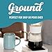 Caribou Coffee, Medium Roast Naturally Decaffeinated Ground Coffee - Caribou Blend 72 Ounces (6 Bags of 12 Ounces)