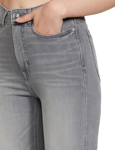 Image of Marks & Spencer Cotton Mix Plain Straight Fit Jeans T576013KGREY (XXL)