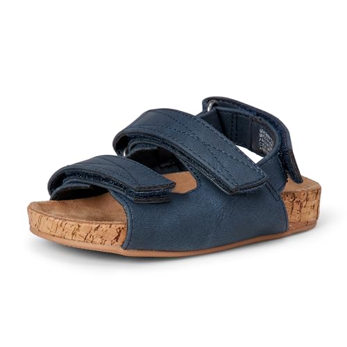 Amazon Essentials Jungen Sandalen aus Kork, Marineblau, 36 EU