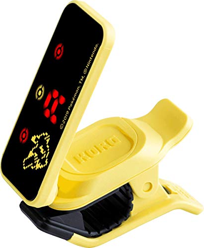 Korg PC-2-PPK Accordeur chromatique à clipser pour Pikachu Jaune - Les Beatles, Paul McCartney, John Lennon, RIngo Starr, George Harrison Korg PC-2-PPK Accordeur chromatique à clipser pour Pikachu Jaune – Image 5