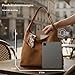 Imagen de JANSBEN Wildleder Handtasche Damen Groß Shopper Tasche Damen Schultertasche Suede Hobo Bag Umhängetasche für Freizeit