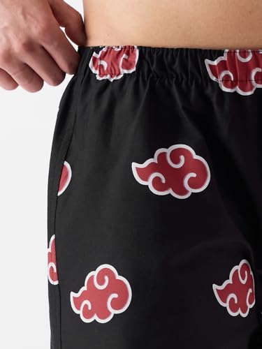 Image of The Souled Store Official Stranger Things: Hawkins Mens and Boys Regular fit Graphic Printed Cotton Green Color Men Boxer Shorts