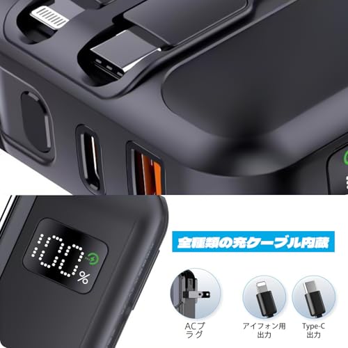 EOKEKE モバイルバッテリー 大容量 20000mAh【2025業界新設計】Y620 の商品画像 4