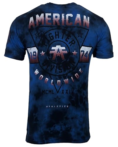 American Fighter Men's T-Shirt Silver Lake Crew Neck S-5XL3