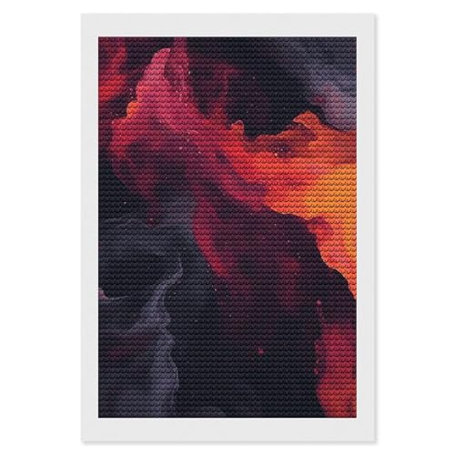 Kit loisir créatif adulte peinture diamant à offrir aquarelle 5D complet