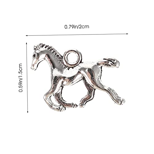 Pendentifs cheval pour bijoux DIY robustes et faciles à monter - 2