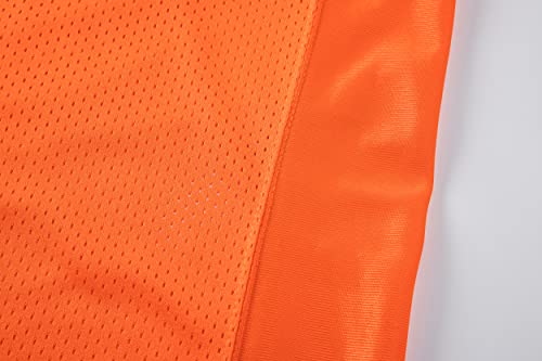 Youth Football Jersey The Waterboy Bobby Boucher #9 Adam Sandler Movie Shirt For Boys/Kids X-Large Orange #TOP6