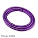 DriSentri 8 Gauge Amp Wiring Kit, 1 Set of Car Power Amplifier Car Speaker Woofer Cables Car Power Amplifier Audio Line Power Line with Fuse Suit, Purple