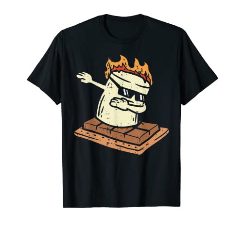 Dabbing Smore Marshmallow Cute Dab Dance Camping Camper Gift T-Shirt #TOP22