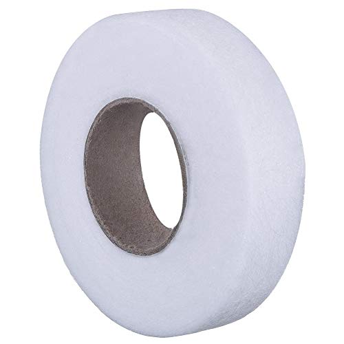 2 Pack Fabric Fusing Tape, 27 Yards Fabric Fusible Fusing Tape Iron-On Hem Tape No Sew Hem Tape