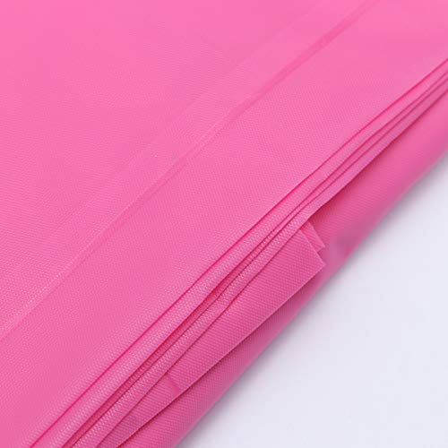 STOBOK Capa de chuva infantil grossa translúcido reutilizável capa de chuva para crianças (rosa)