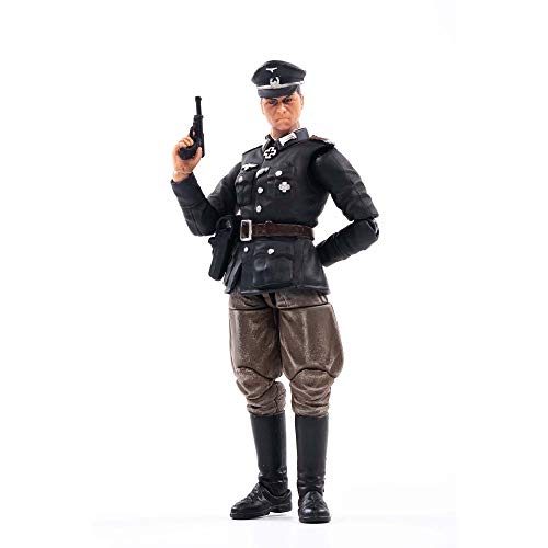 JOYTOY 1/18 Action Figures 4-Inch WWII German Officer Dark Source Collection Action Figure Military Model Toys