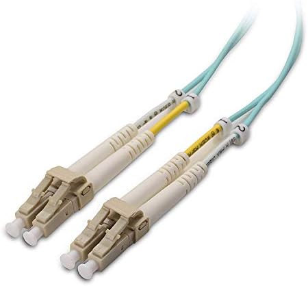 Cable Matters OFNP Plenum Multimode Duplex OM3 Fiber Cable 65.6 Feet / 20m (40Gb 10Gb, LC to LC, 50/125 Fiber Optic Cable, Fiber Patch Cable)