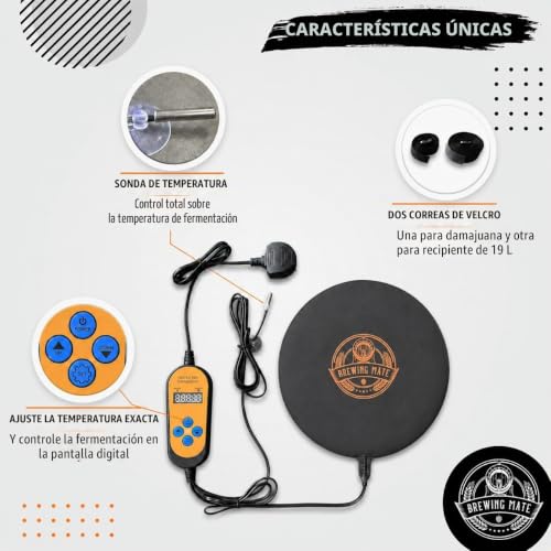 Miniatura 2 de Brewing Mate Home Brew - Alfombrilla Térmica Termostática