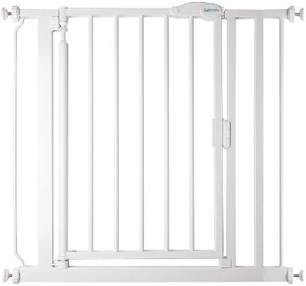 Safetots Pressure Fit Self Closing Gate Range (82.2cm - 89.2cm, White)