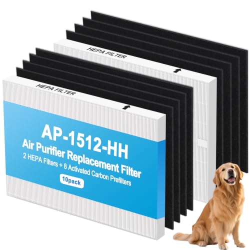 1 HEPA + 3 Carbon Pre-Filters