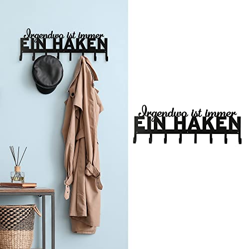 Garderobenleiste zum Aufhängen Irgendwo ist Immer EIN Haken |...
