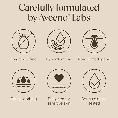 Aveeno Sensitive Skin Moisturizer Bundle, Calm + Restore Oat Gel Facial Moisturizer, 1.7 oz, & Trial Size Daily Moisturizing Cream + Prebiotic Oat, 0.5 oz, Fragrance-Free, Two Items - Image 5