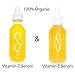 100% Aceite de Cara de Suero de Vitamina E Orgánico-2 oz-Natural Cabello,...
