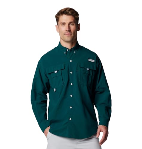 Image of Columbia Men's PFG Bahama II Long Sleeve Fishing Shirt