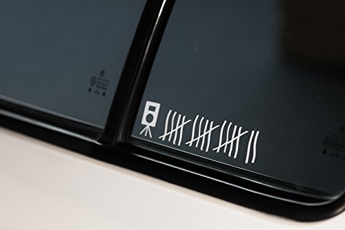 Adesivo Autovelox Counter contatore Tratto Liste