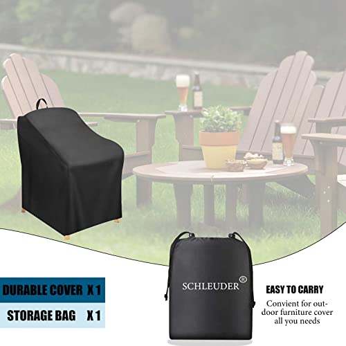 Housse de protection tissu Oxford 420D durable pour fauteuil Adirondack - 8