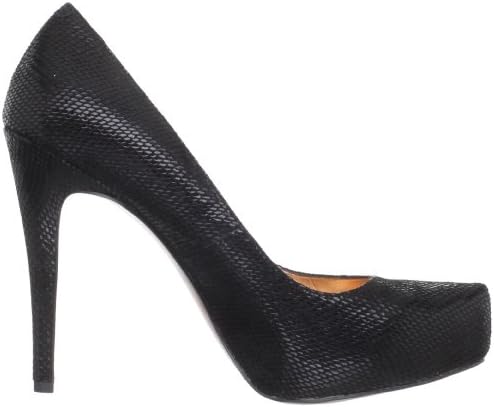 BCBGeneration Women's Parade Pump,Black/Sandalwood Snake,10 M US | Image 5