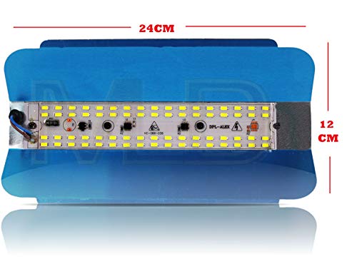 Image of MLD 10 Watts Patra Body Led Flood Lights helozen outdoor Portable Replace Wall lamp ip65 (10 watt,Colour-White)-Pack of 6