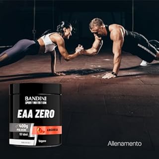 Bandini® EAA 400 g Powder - Con 9 Amminoacidi Essenziali Fermentati e Ramificati BCAA 2:1:1 - Essential AMINO in Polvere - Recupero Muscolare - Intra Pre Post Workout - EAAs 100% Vegan Gusto Anguria
