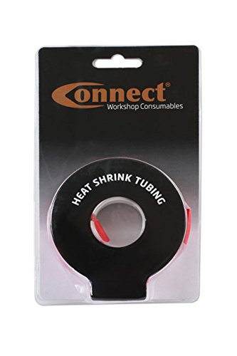 Gaine thermorétractable 4.8mm Connect 37120 tube isolant thermique rouge pour câble électrique 3m