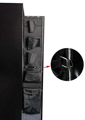 Image of Gun Safe Organizer, Rifle Safe Door Panel Organizer Compatible with BBRKIN Stack-on Liberty Sports Afield Langger KAER BARSKA Rifle Safe Etc - for Holding Pistols and Documents,