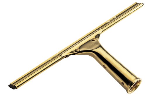 Image of Ettore 1025 Master Brass Window Squeegees, 18-inch (Pack of 12)