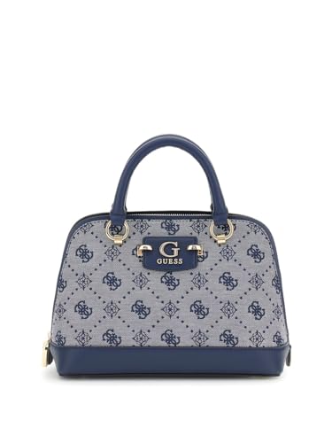 GUESS Bolsa Neda Dome, logotipo azul-marinho