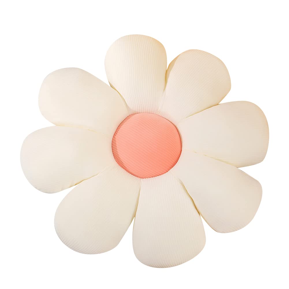 Coussin en peluche canapé marguerite pour soulager les assises dures