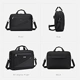 SPAHER Torba na Laptopa 15,6/16 Cali Torba na Ramię Teczki Męska Torba Listonoszka Wielofunkcyjna Biznesowa na Komputer Crossbody Torba z Odpinanym Paskiem Codzienny do Szkoły i Pracy