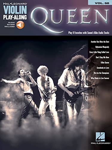 Queen Violin Play-Along Volume 68 Book/Online Audio (Hal Leonard Violin Play-Along)